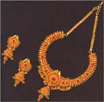 Code KJWSN 4907Gold 22 ktWeight 35 gms, click here to see large picture.