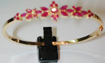 Code KJGJR 2528Ruby Bracelet, click here to see large picture.